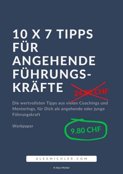 10x7 Tipps für angehende Führungskräfte